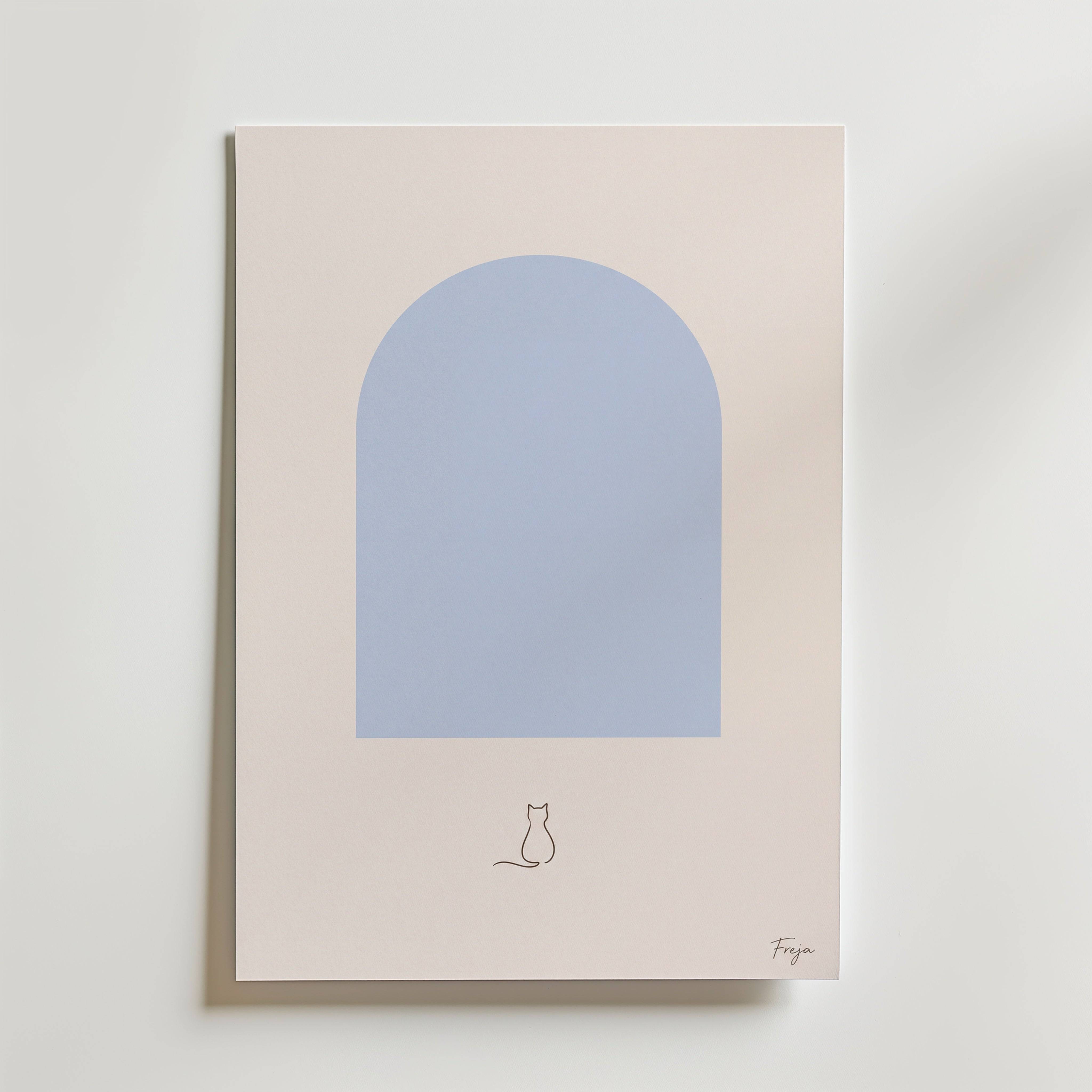 Freja Lund Ro - Premium Canvas 40x50 cm Utan passepartout
