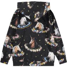 Molo Rhona Stl. 6 år / 116 cm unisex - Hoodies Från Magasin - Sort (6 år / 116 cm)