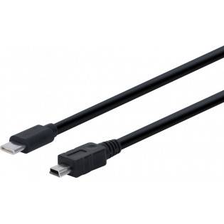 Fuj:tech USB-C - Mini-B kabel, 5m