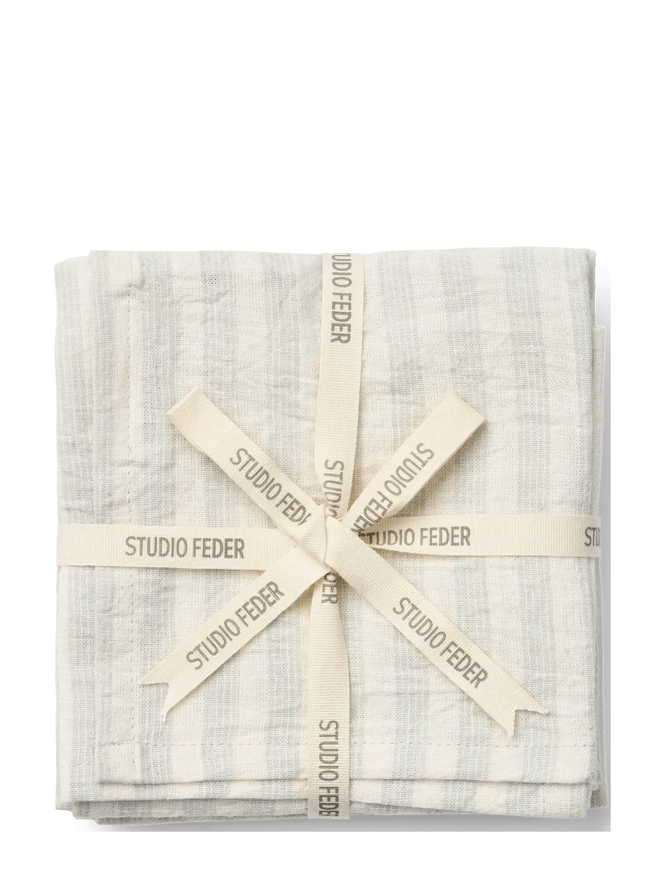 STUDIO FEDER Livia Napkin 4-Pack | Cream | 40X40 cm