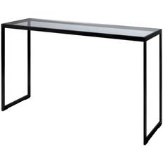 Square 2000 122 cm Svart Glas - Avlastningsbord