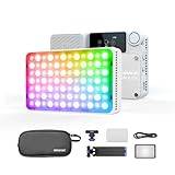 Amaran Ace 25c RGBWW LED-lampa i fullfärg, 32 W on-camera videoljus, 2300 K–10 000 K, 5908 lux @ 0,5 m, USB-C snabbladdning, magnetisk montering, trådlös Amaran-appkontroll