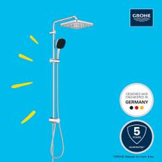 Grohe QuickFix Vitalio Comfort 250 Flex Duschsystem mit Umstellung, chrom