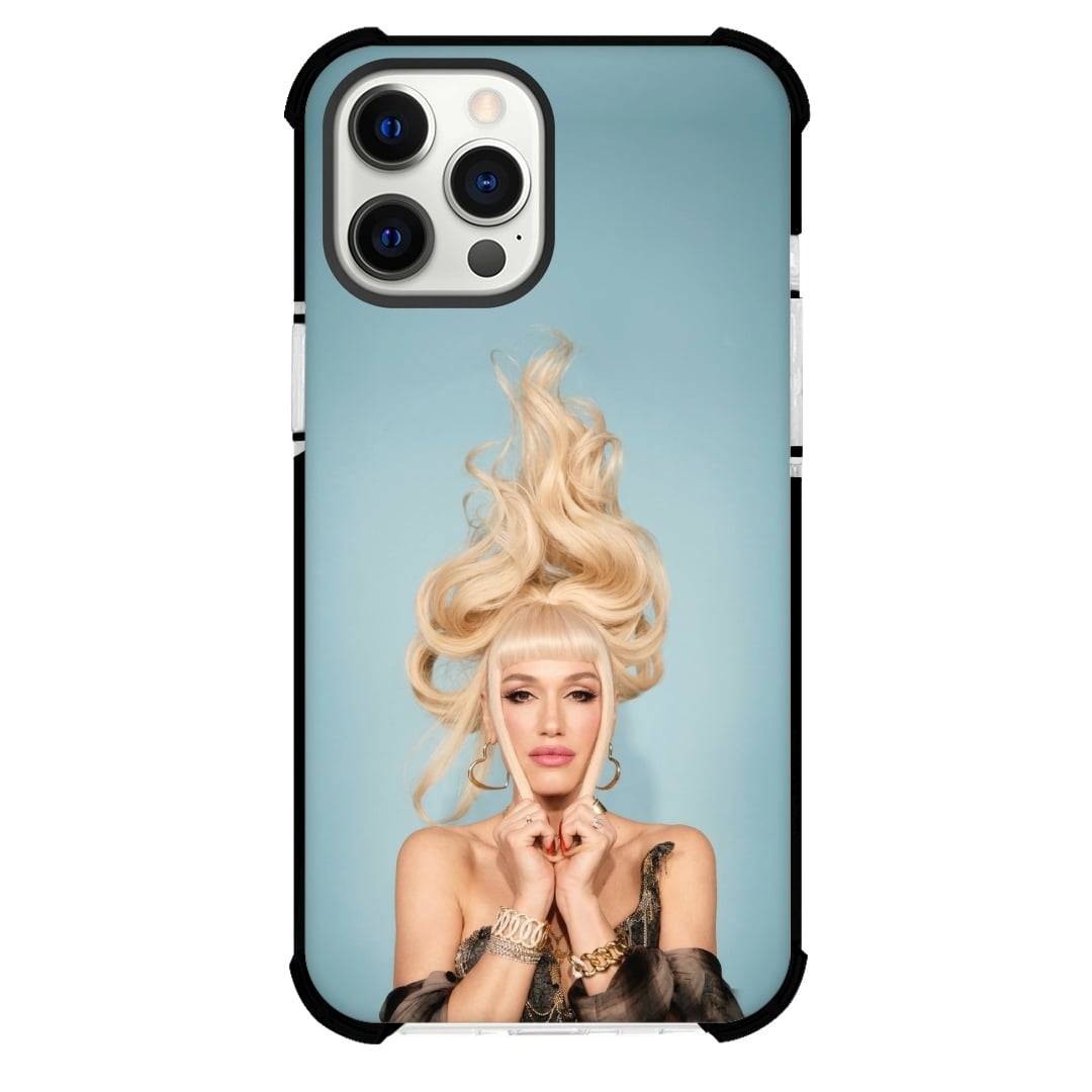 Gwen Stefani Phone Case For iPhone Samsung Galaxy Pixel OnePlus Vivo Xiaomi Asus Sony Motorola Nokia - Gwen Stefani Paper Magazine Pulling Hair Pose.