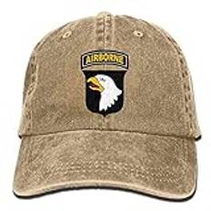 U.S. Army 101st Airborne Logo Unisex Adult Adjustable Cowboy Dad Caps