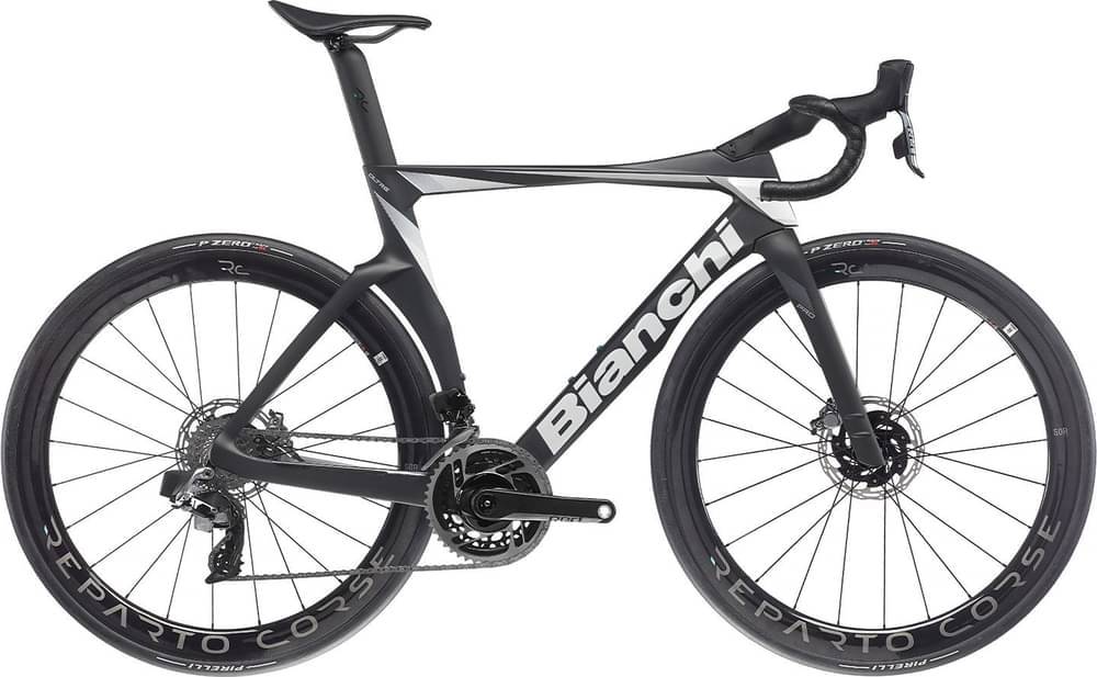 Bianchi Oltre PRO 2024 - Sram Red eTap AXS 12sp - Reparto Corse RC50 - 002 / 53 / XK - ANTRACITE / BIANCO