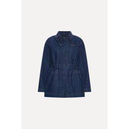 Heavy Woven Jacket Dark Blue