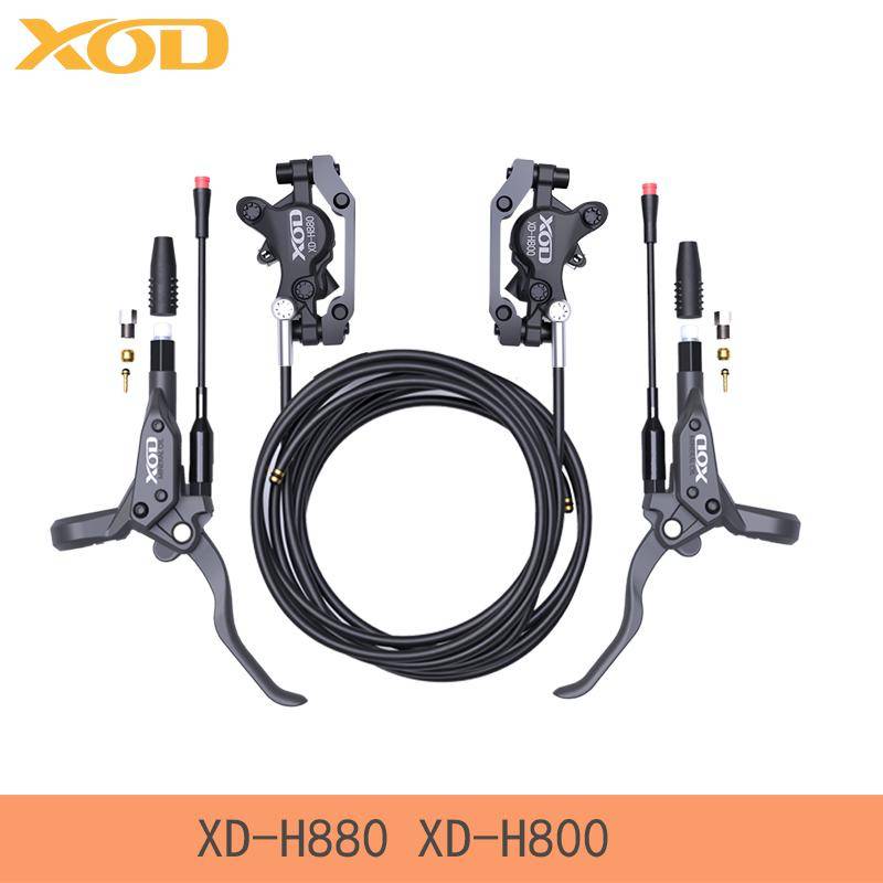 XOD H800/H880 Elsparkcykel Hydraulisk Skivbroms för KUKirin G2 MAX G2 Master Flera Modeller Elsparkcykel Broms