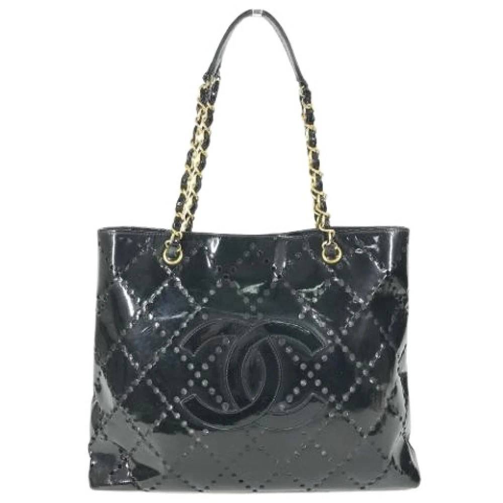 Chanel Vintage Pre-owned Vintage Tote Bag - Vintage - Dame - Sort - ONE SIZE - Uld