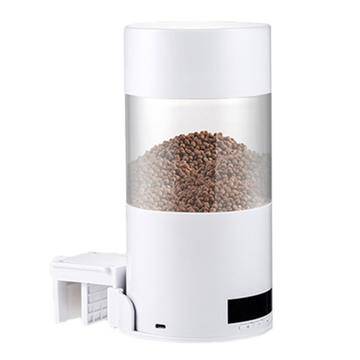 O2 Smart fiskmatare med LED-skärm - automatisk matningsautomat för akvarium - 500ml