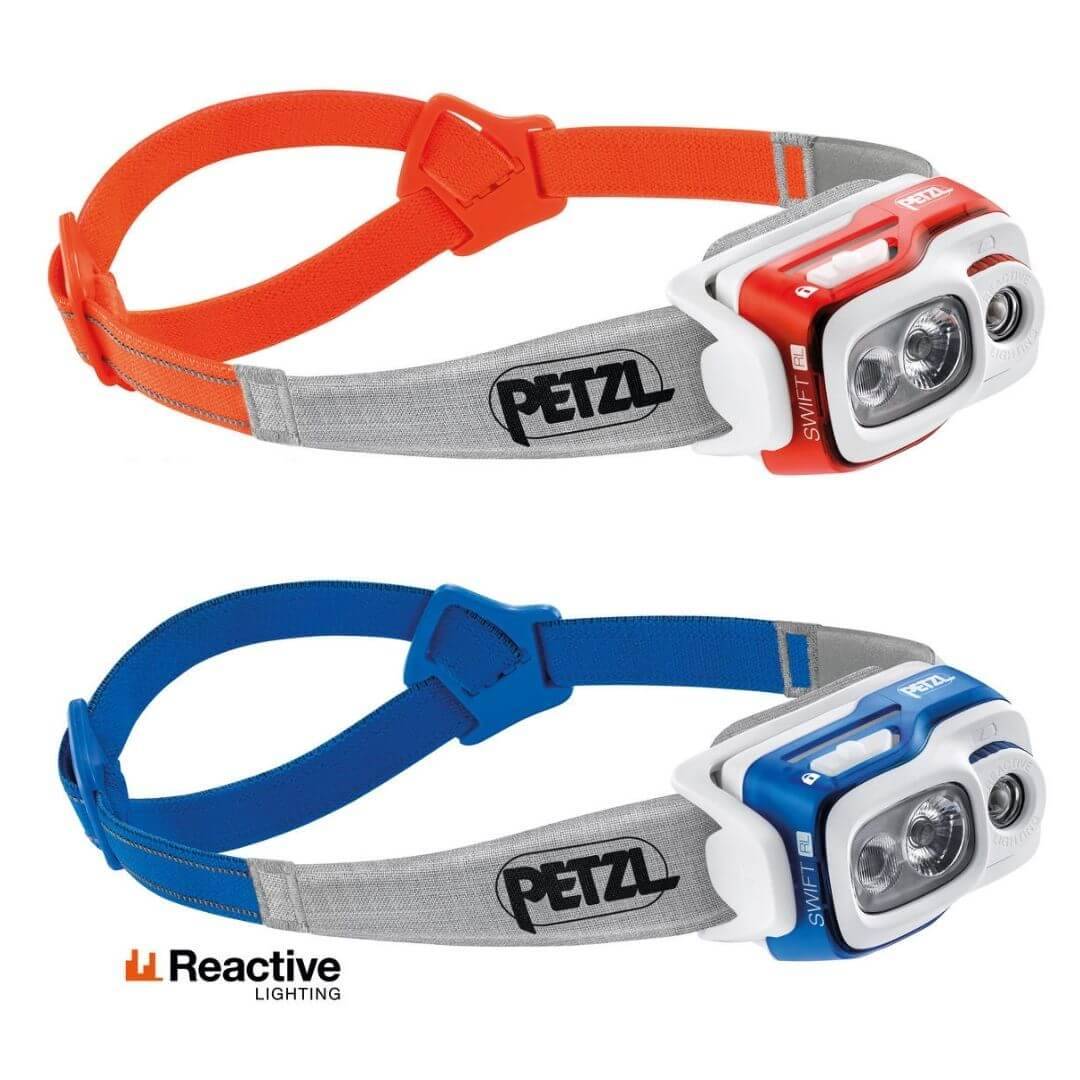 Pandelampe - Petzl Swift RL 1200 lumen.