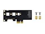 Waveshare PCIe to M.2 Adapter Supports Raspberry Pi Compute Module 4 Adapter for NVMe Protocol M.2 SSD Faster Reading/Writing Improving Efficiency
