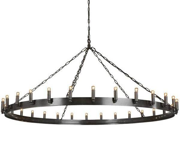 Artwood Crown lysekrone - dia. 165 cm - antique iron