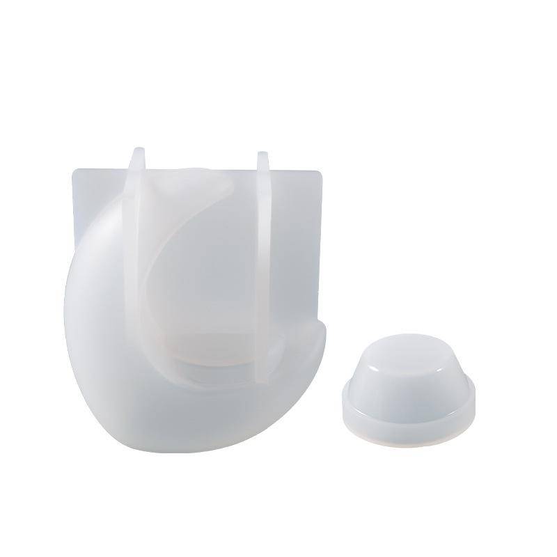 DIY Crystal Dropper Mold, Resin Mold, Half Moon Shape, Candle Holder Ornament, Jewelry, Silicone Mold, Party Decoration