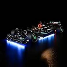 YEABRICKS LED-ljus för Lego-42171 Technic Mercedes-AMG F1 W14 E Performance modell byggklossar (Lego-set ingår inte)