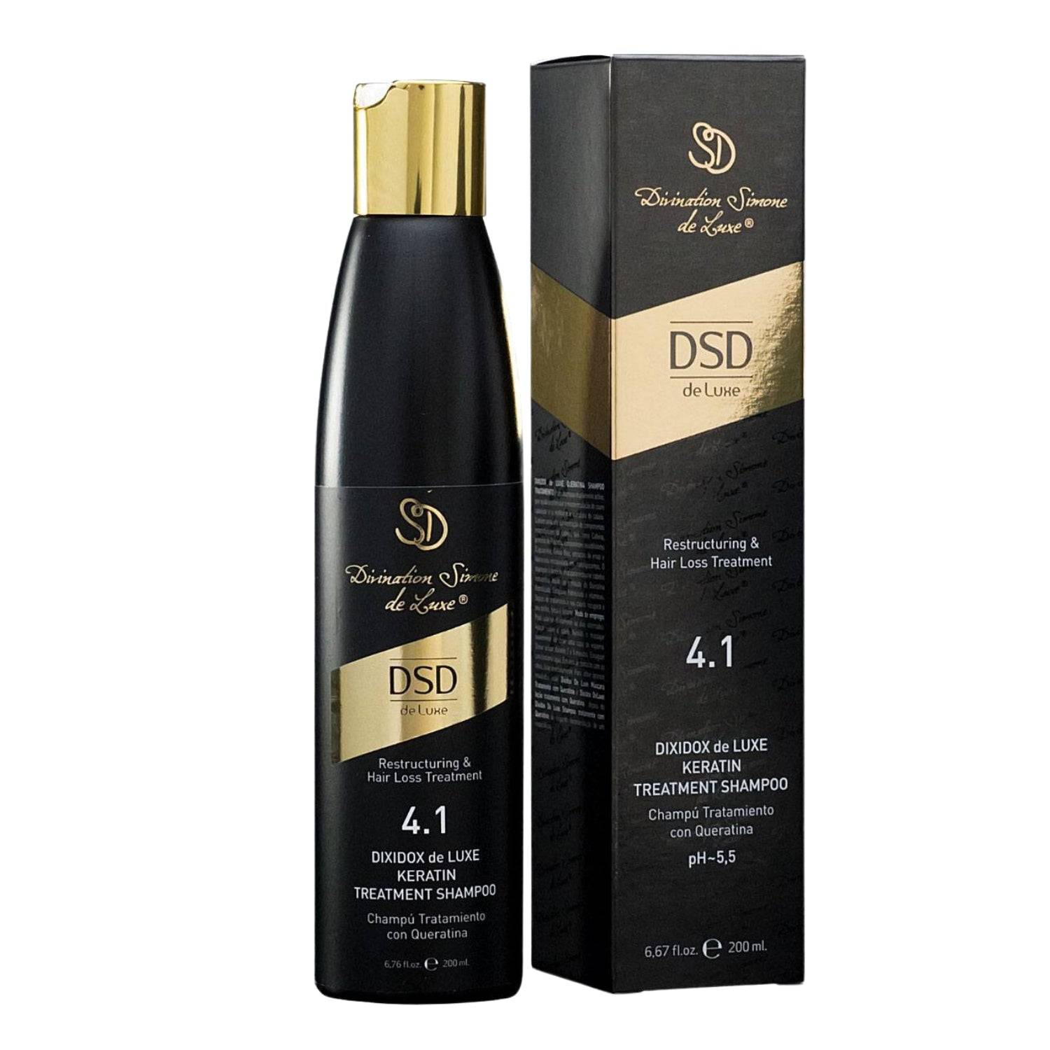 DSD de Luxe 4.1 Keratin Treatment Shampoo 200ml.