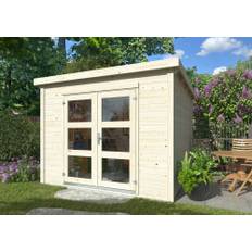 Palmako redskabsskur Lya 1 ubehandlet nordisk gran 7,5 m²