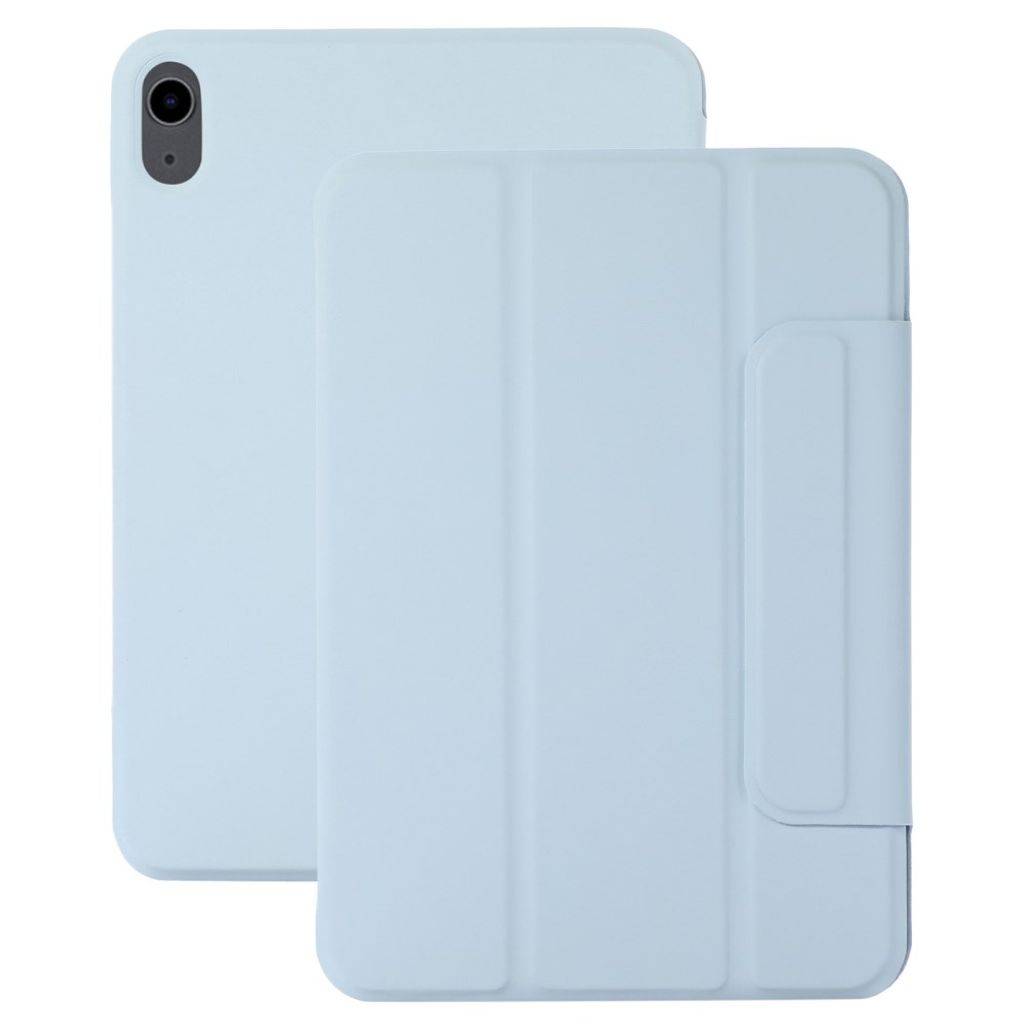 iPad A16 11" 2025/10.9" 2024 Tri-fold Fodral i Konstläder - Blå