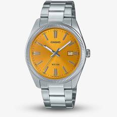 Casio MTP Yellow Dial Watch MTP-1302PD-9AVEF