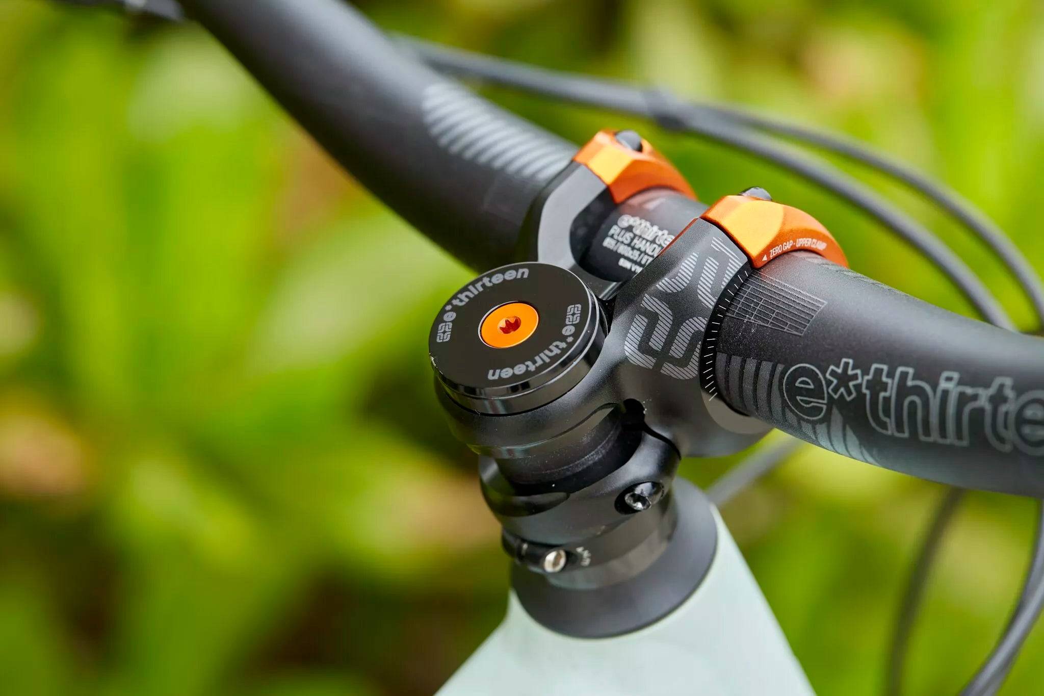 E*Tretten Top Cap + Headset Spacer Orang ST1UPA-114.