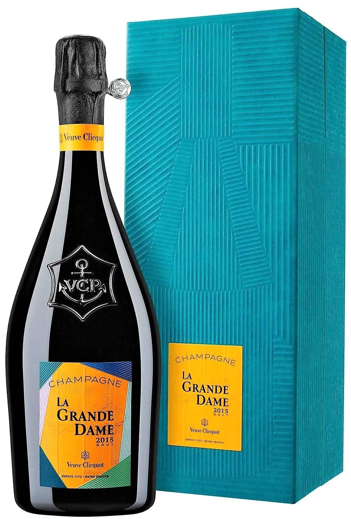 Champagne Veuve Clicquot, Champagne Clicquot La Grande Dame Brut - Gaveæske, 2015