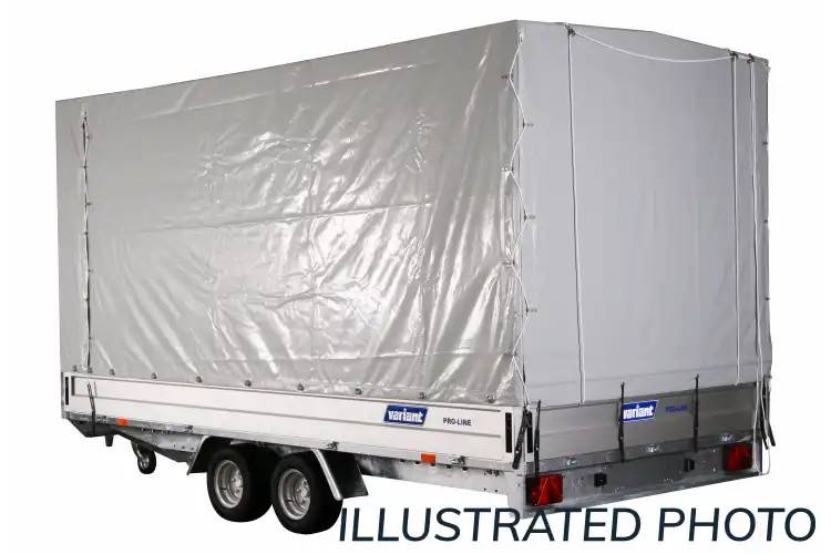 VARIANT Høj Presenning med Stativ til Trailer – 205 x 122 x 70 cm