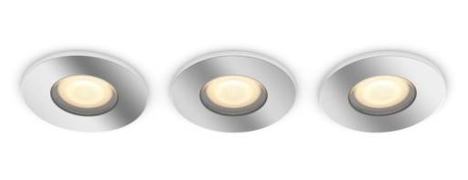 3 stk Philips Hue Adore indbygningsspot, 3-pak