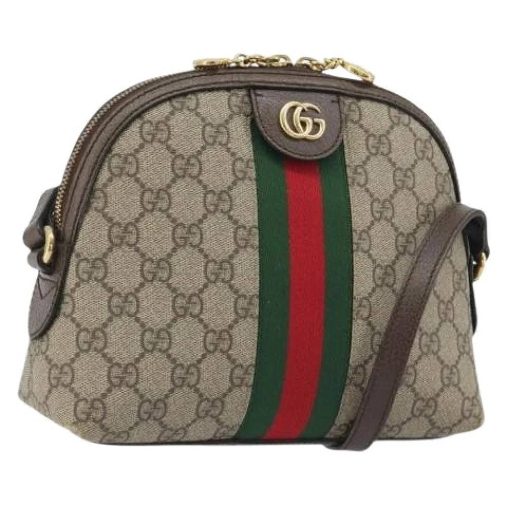 Gucci Vintage Pre-owned Canvas gucci-tasker - Vintage - Dame - Beige - ONE SIZE -