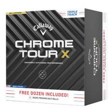 Callaway Chrome Tour X Triple Track Golf Ball 2024 White 4 FOR 3 DEAL LIMITED OFFER