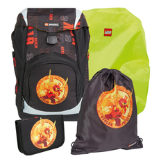 LEGO Bags - Skolväskeset Nielsen Ninjago - Svart