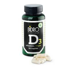 Bidro D3 vitamin 80 Âµg, Vegansk - 90 stk.