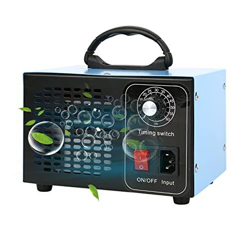 Ozongenerator Ozonluftrenare Billuftrenare, luktdödare, Luktdödare desinfektionsrengrare för rum, hotell, bondgårdar,48 000 mg/h