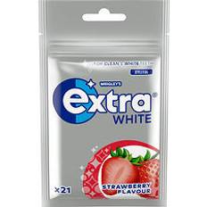 Tuggummi Extra White Strawberry påse 29 g