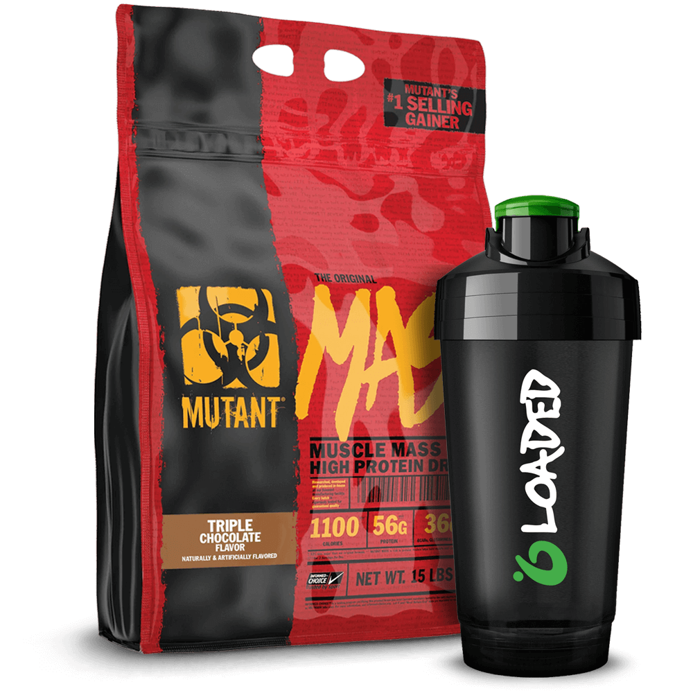 Mutant Mass - 6800g. + Shaker - Proteinpulver