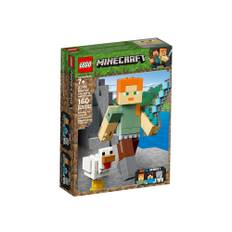 LEGO MINECRAFT Stor Alex-figur med høne 21149