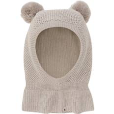 Huttelihut Balaclava Windstop Pompoms Stl. 52\2-4Y unisex - Hattar & Mössor Från Magasin - Camel Melange (52\2-4Y)