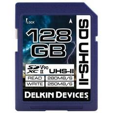 Delkin SD-kort 128GB V90