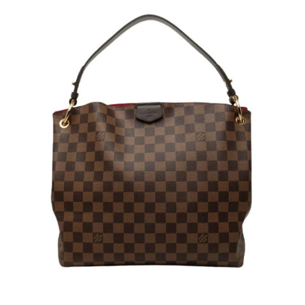 Louis Vuitton Vintage Pre-owned canvas tasker - Vintage - Dame - Brun - ONE SIZE -
