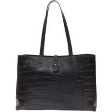 ADAX Teramo Shopper Iris Dam Stl. - Axelremsväskor Från Magasin - Sort (42x29x12)