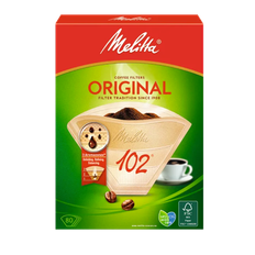 Melitta Kaffefilter Original Ubleget - 80stk