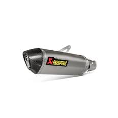 Akrapovic Slip-On Line Titanium Bageste lyddæmper, sølv