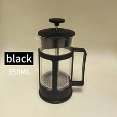 1 set French Press-kaffebryggare, kaffefilter, tebryggkit, mjölkskummare, kallbryggkopp, liten manuell hällkaffekanna (350 ml)