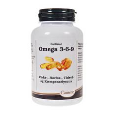 Camette Omega 3, 6 og 9 - 120 kapsler