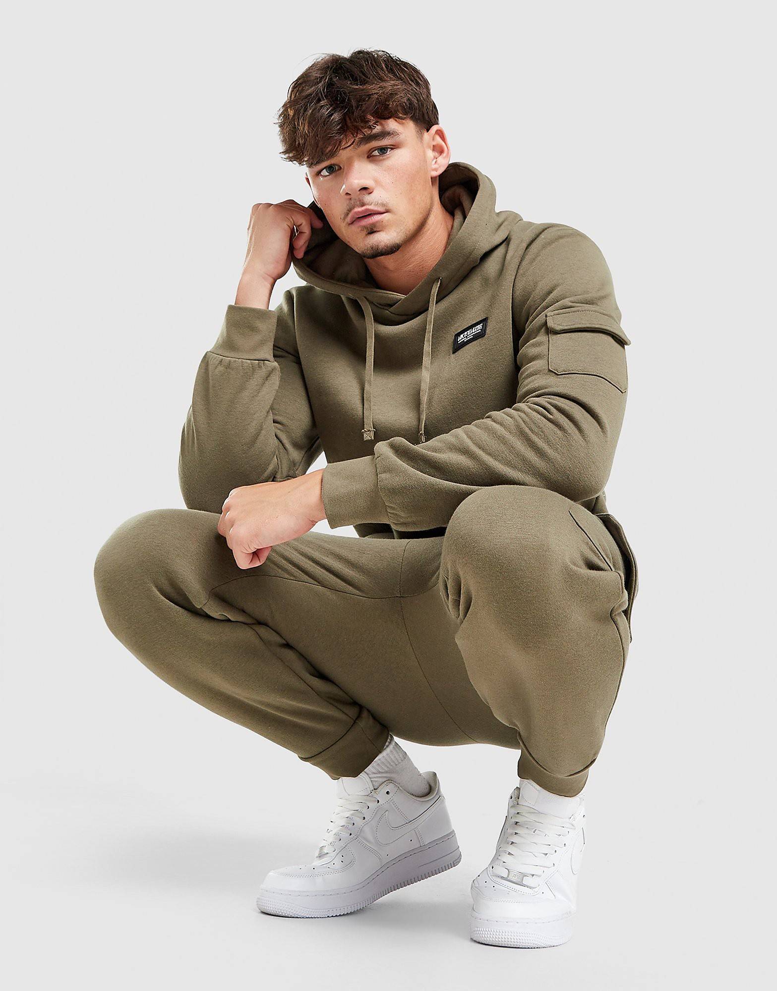 McKenzie Rocco Cargo Tracksuit Junior, grön - XS