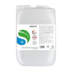 STERILYTE HD Deluxe alkoholfreies Handdesinfektionsmittel, Desinfektion als Lösung ohne Alkohol, Desinfektionsmittel für Hände, Hand Sanitizer - 5L Kanister - Made in Germany (Neutral)
