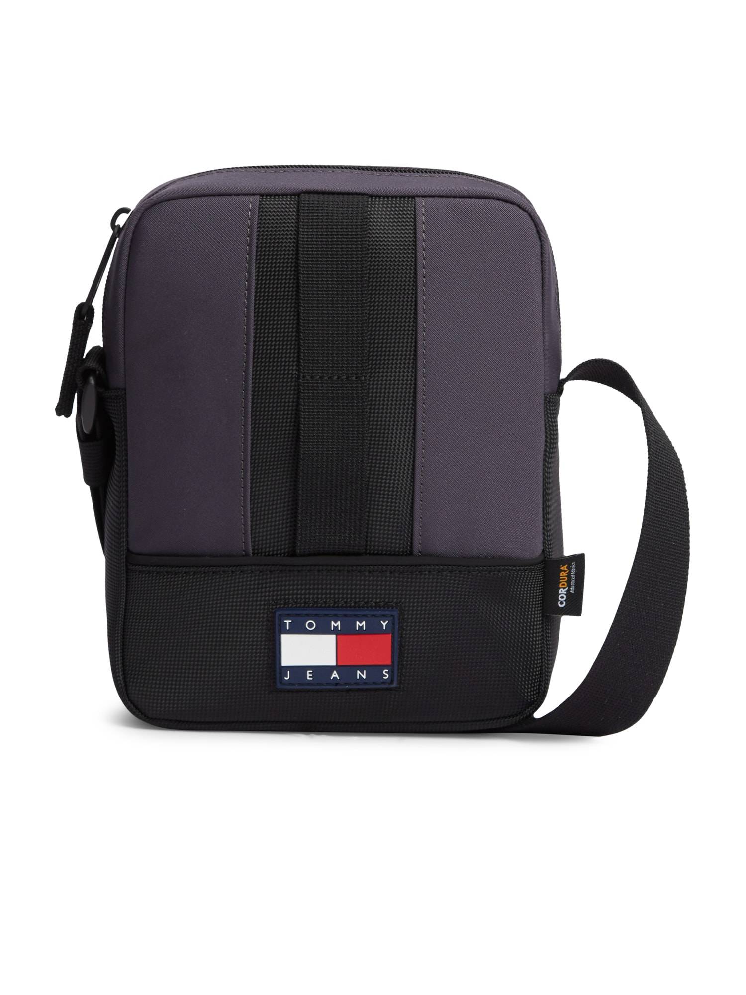 Tommy Jeans Skuldertaske  taupe / sort