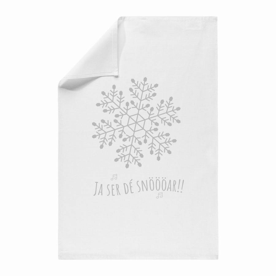 Ja Ser De Snöar!! Kökshandduk