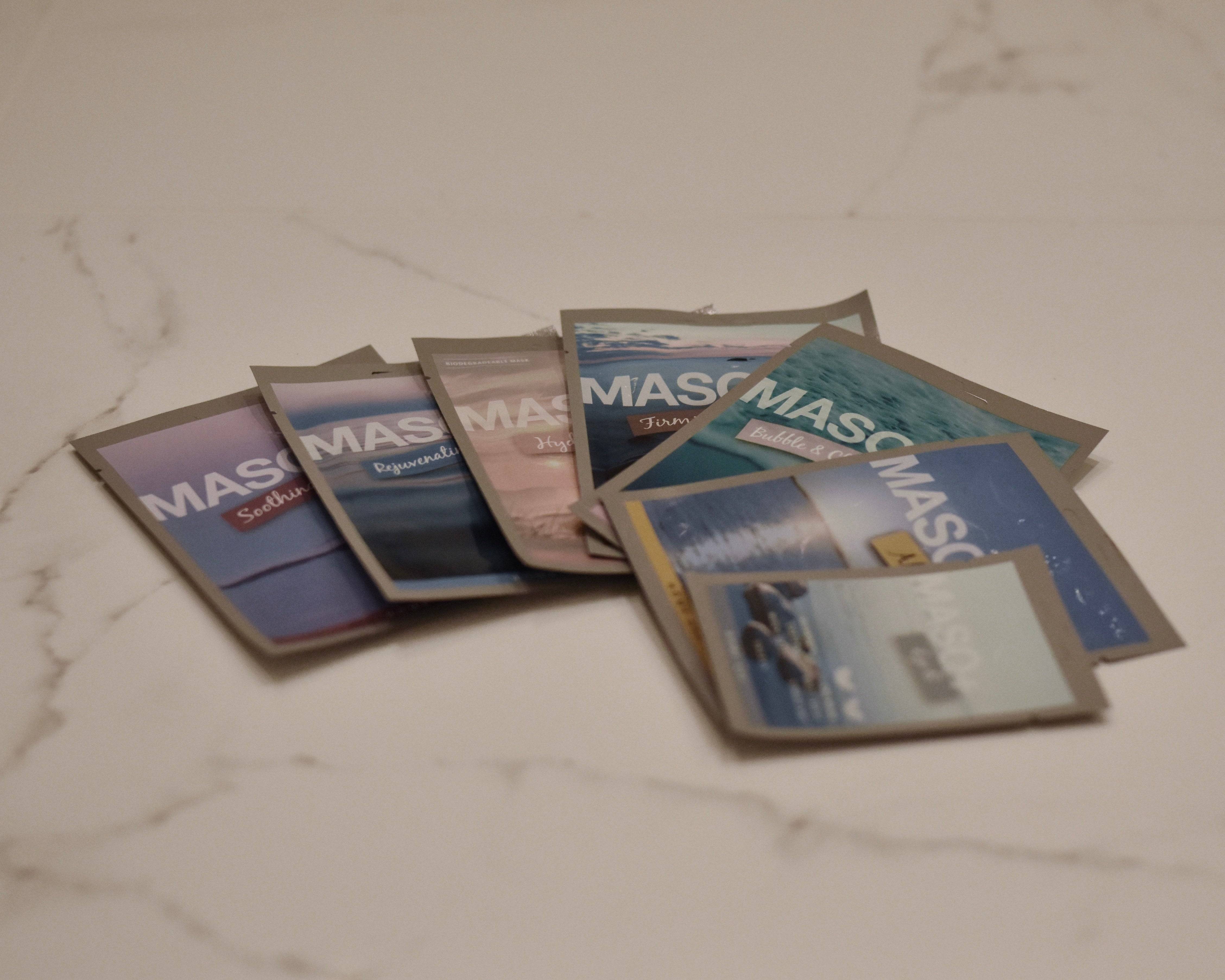 MASQ+ Sheetmask 3 eller 6-pack - Hydrating&Glow 6st
