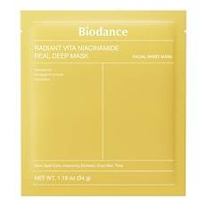 Biodance - Radiant Vita Niacinamide Real Deep Mask - Lysende Og Samlende Maske - Vita Niacinamide Real Deep Mask 1pcs - For Women