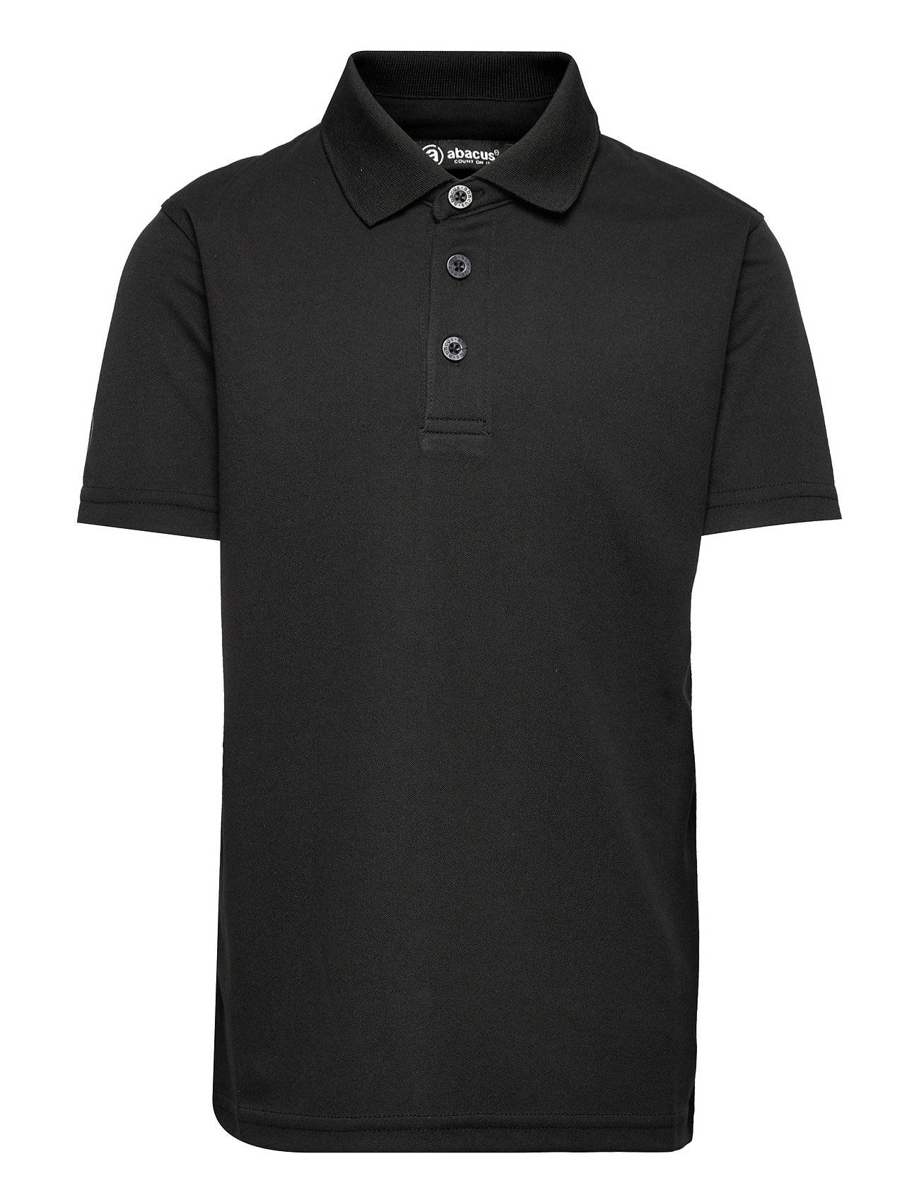 Abacus Jr Cray Drycool Polo - Black - 170